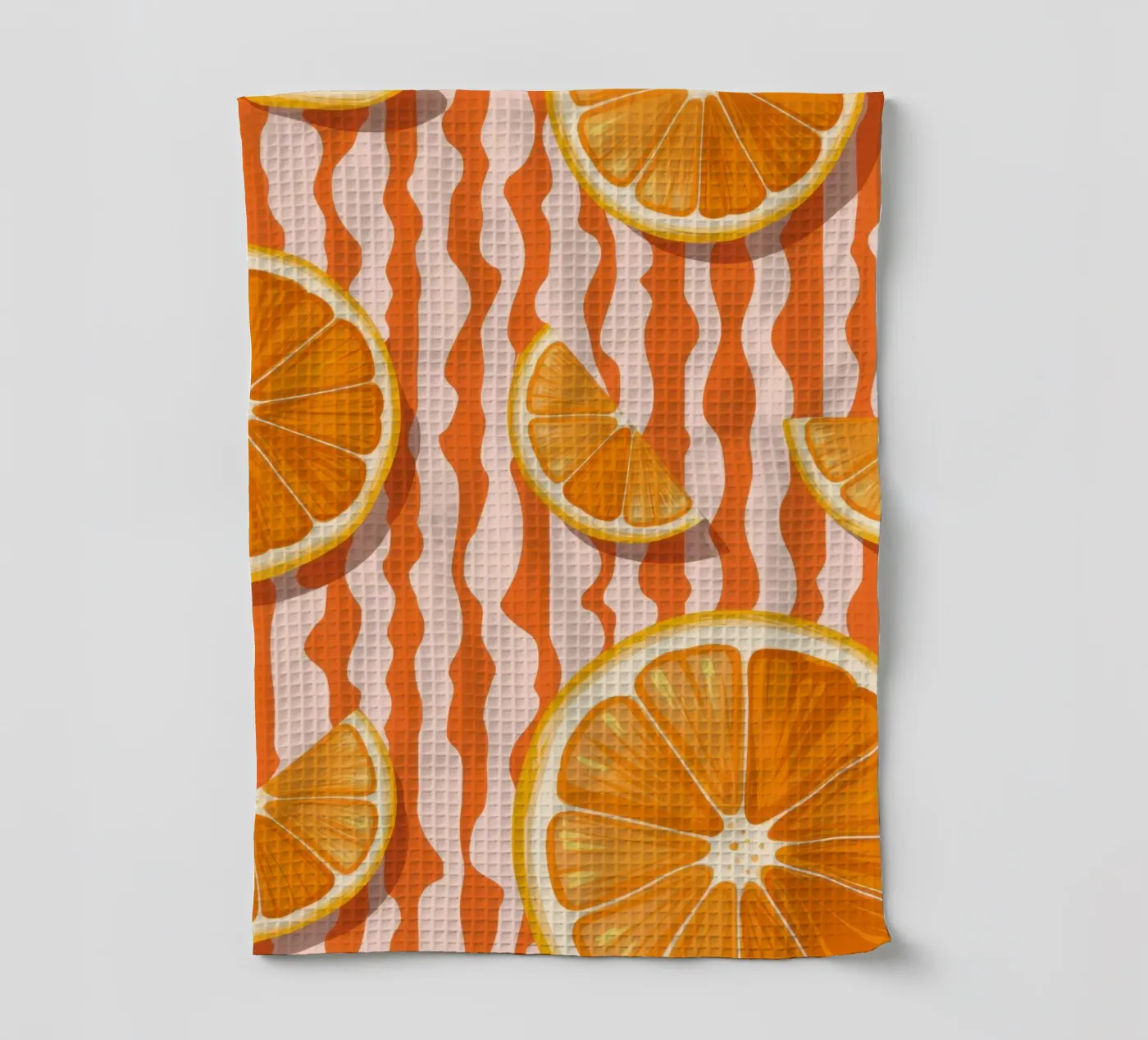 Orange Slice Pattern torchon de Lune Dreams