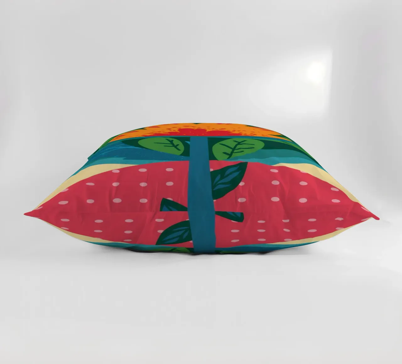 Totem botanico vibrante cuscino da Hollow Years