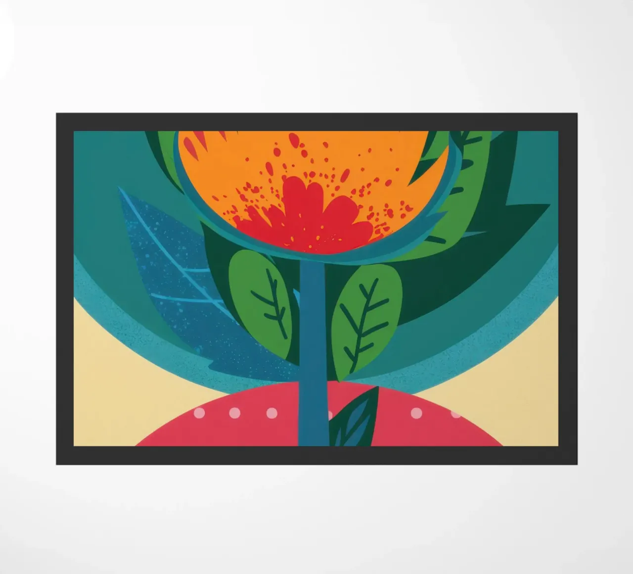 Totem botanico vibrante zerbino da Hollow Years
