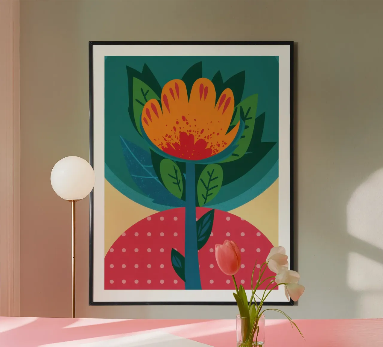 Totem botanico vibrante poster da Hollow Years