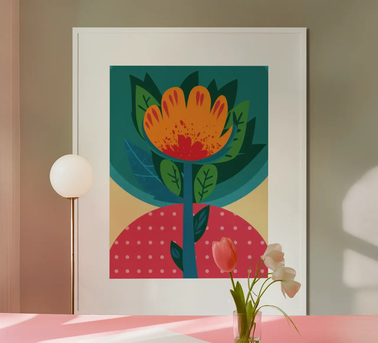 Totem botanico vibrante poster da Hollow Years