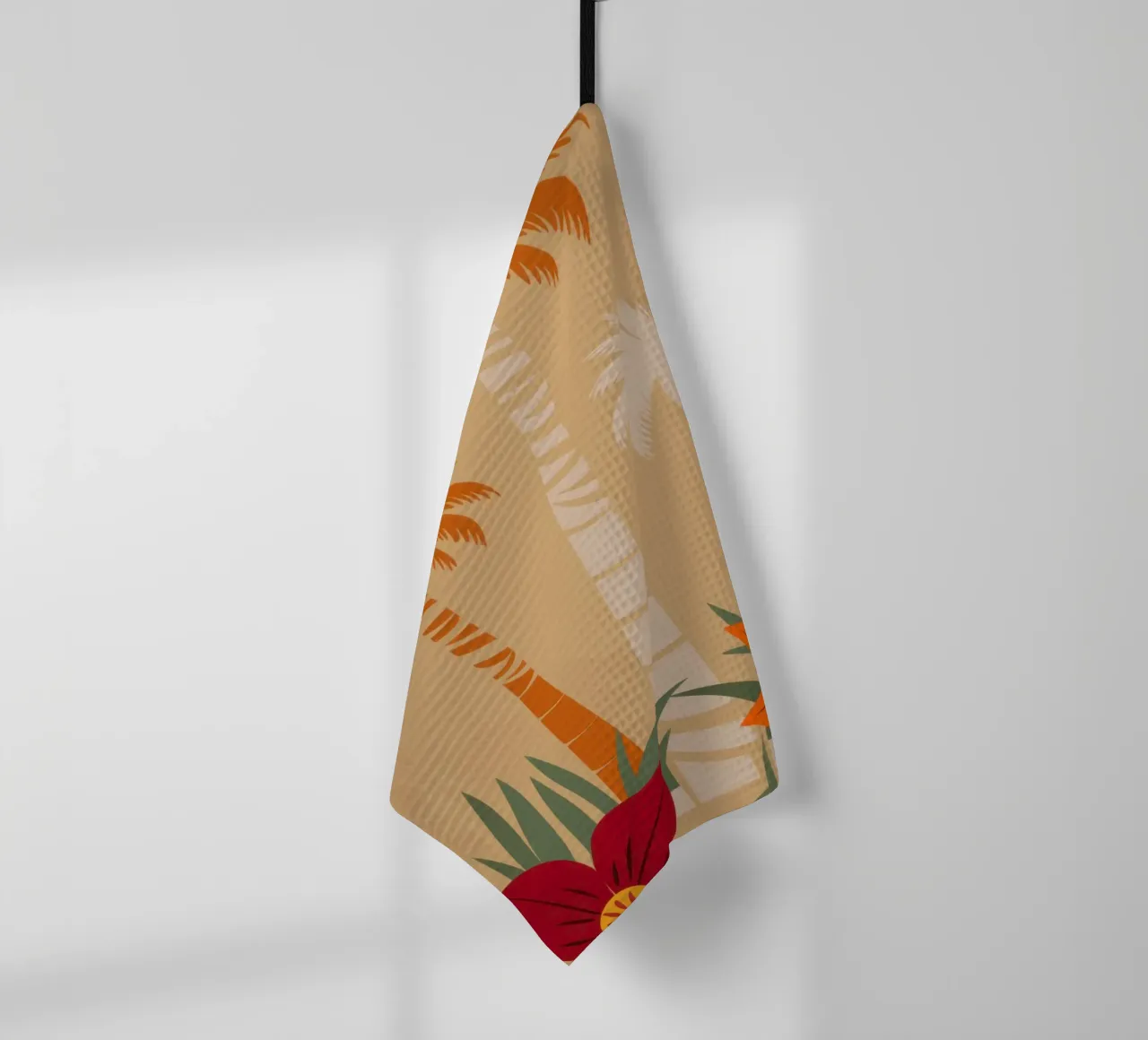Modello di palma tropicale canovaccio da cucina da Lune Dreams