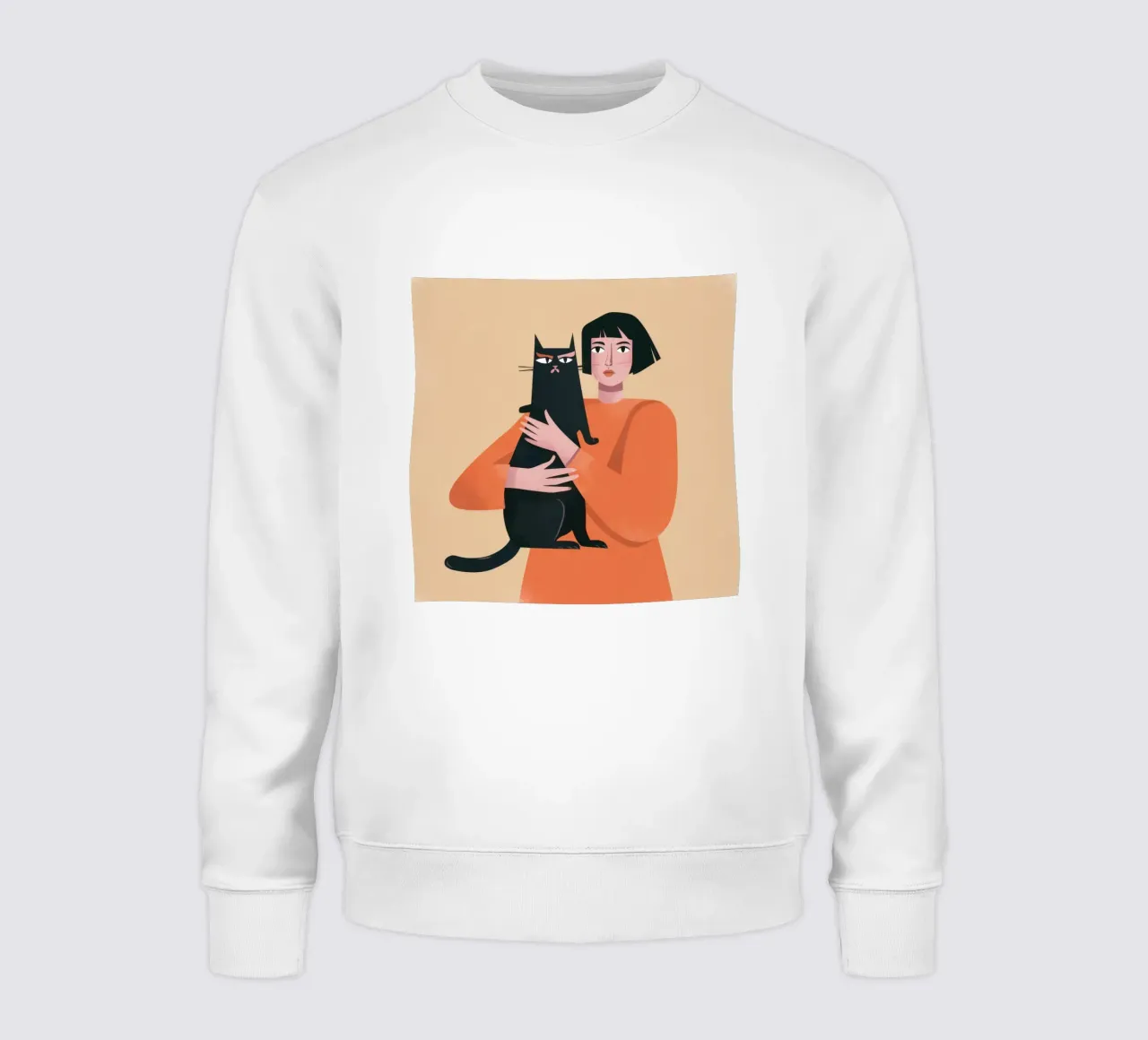 Sleek Shadow Cuddle sweatshirt by Hollow Years