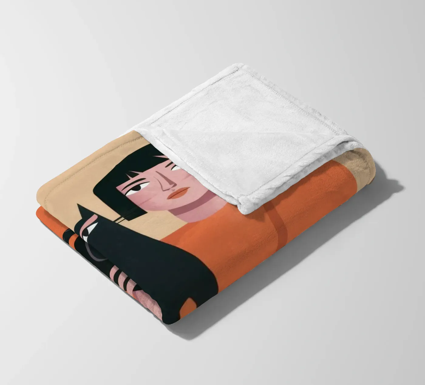 Sleek Shadow Cuddle Fleecedecke von Hollow Years