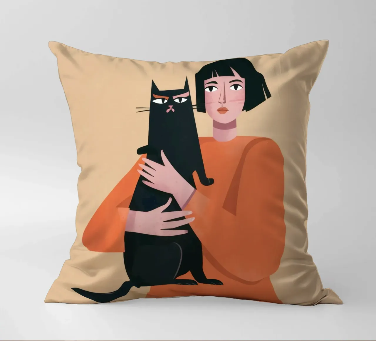 Sleek Shadow Cuddle cuscino da Hollow Years