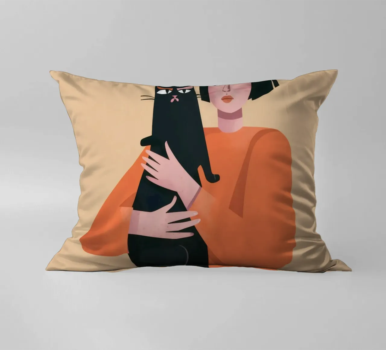 Sleek Shadow Cuddle cuscino da Hollow Years