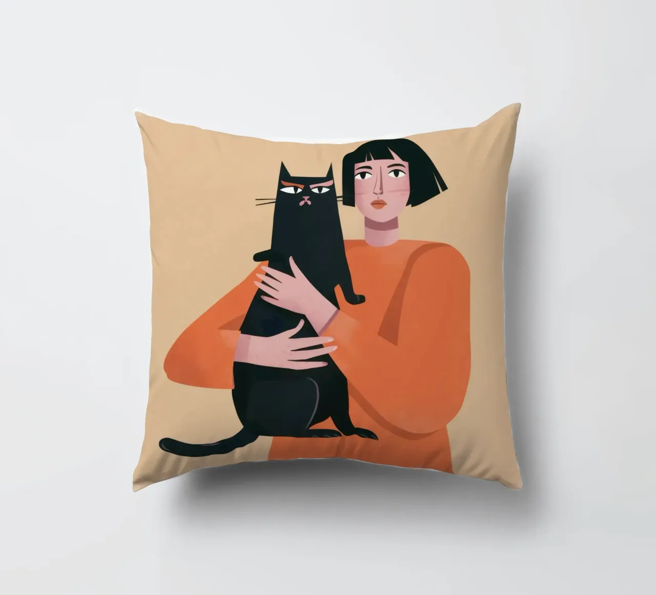 Sleek Shadow Cuddle cuscino da Hollow Years