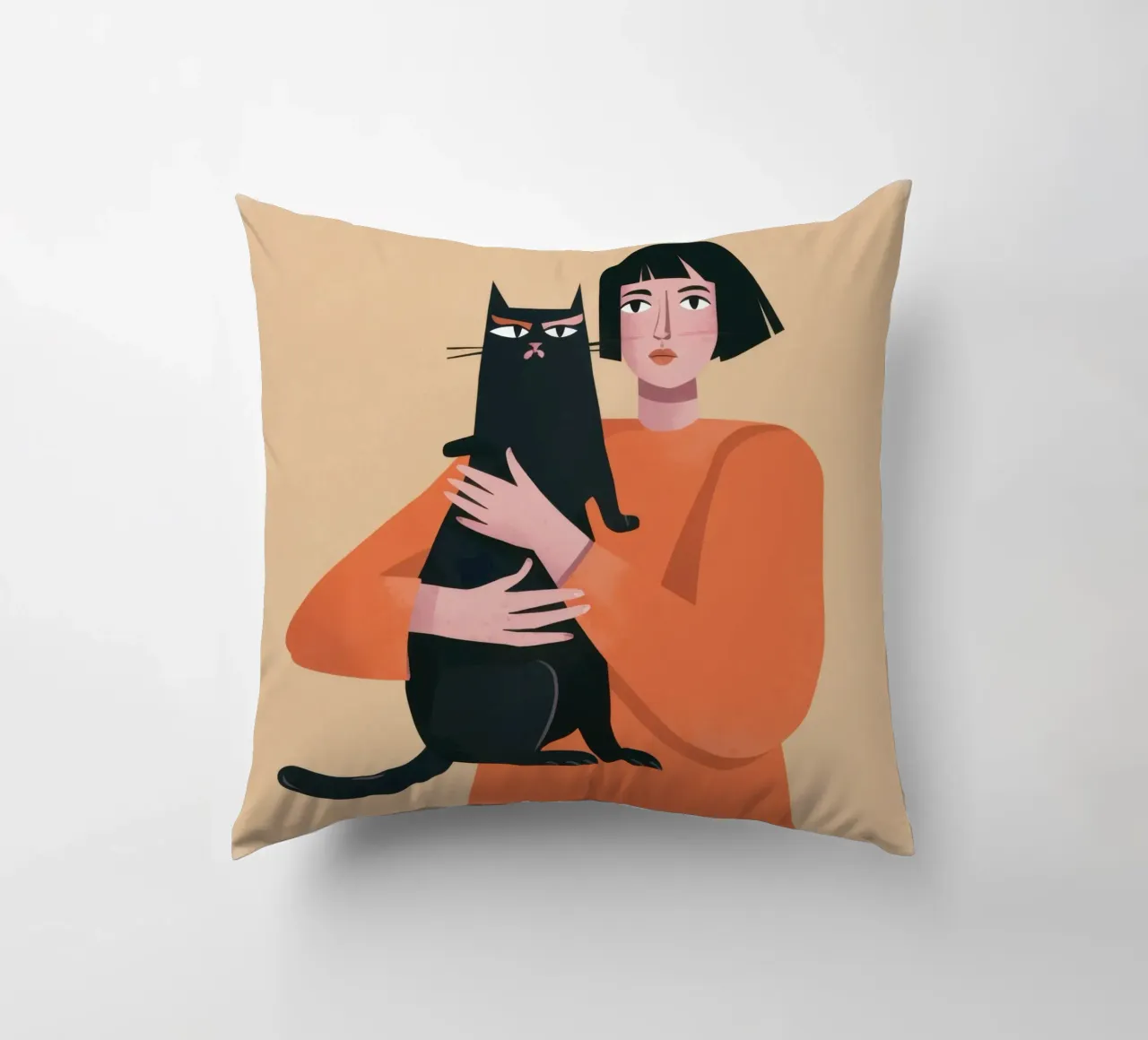 Sleek Shadow Cuddle cuscino da Hollow Years