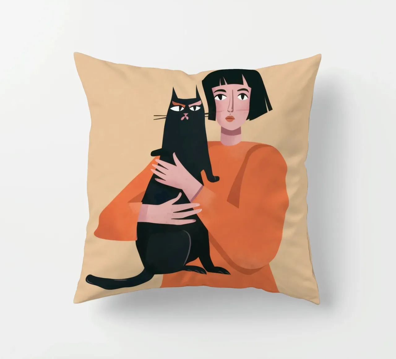 Sleek Shadow Cuddle cuscino da Hollow Years