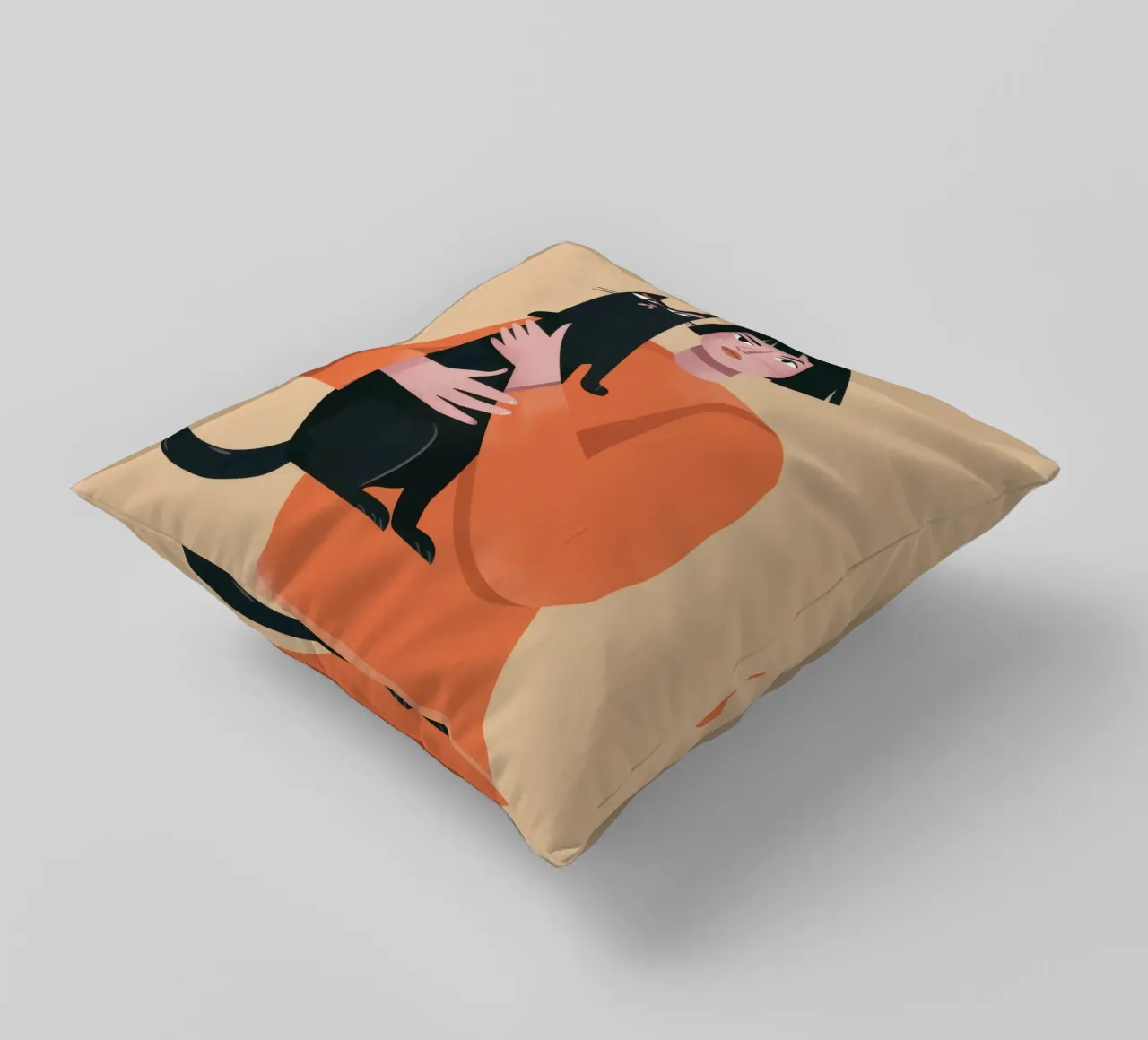 Sleek Shadow Cuddle cuscino da Hollow Years