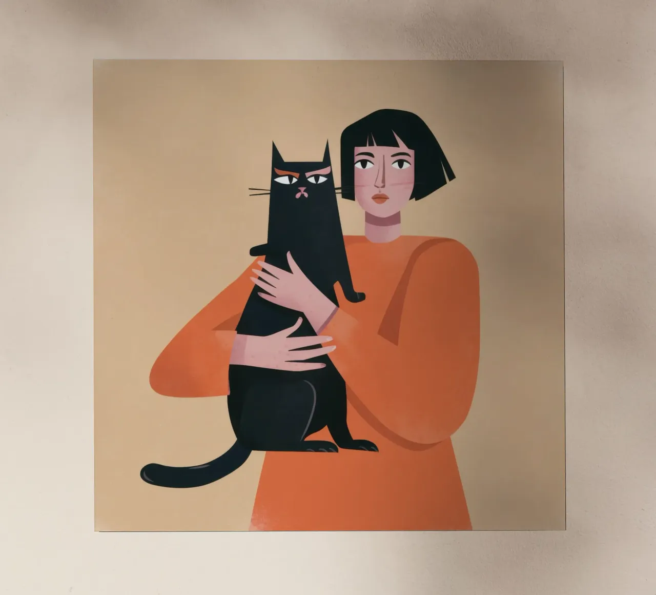 Sleek Shadow Cuddle pellicola backlit da Hollow Years