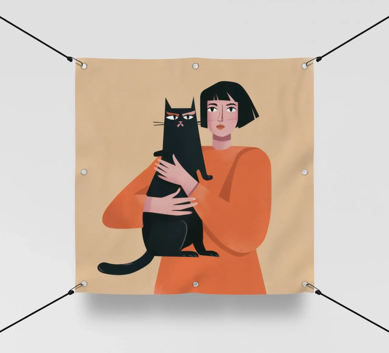 Sleek Shadow Cuddle telo in pvc da Hollow Years