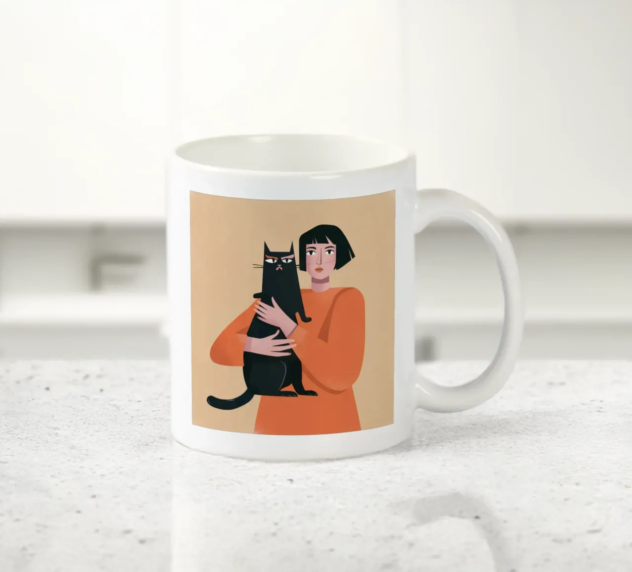 Sleek Shadow Cuddle tazza in ceramica da Hollow Years