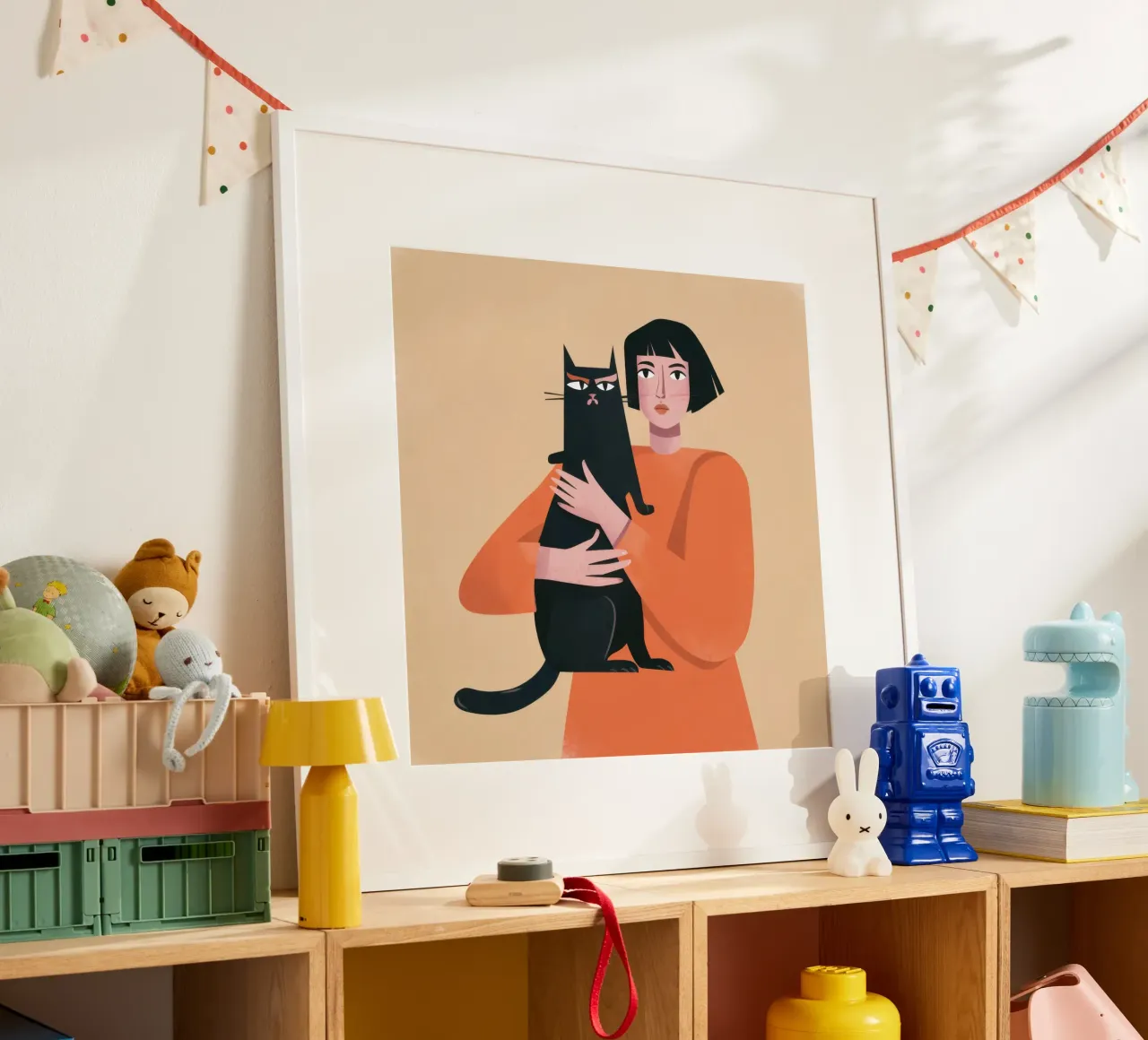 Sleek Shadow Cuddle poster da Hollow Years