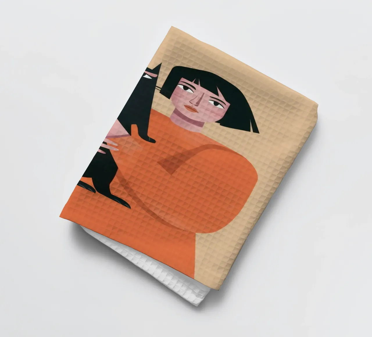 Sleek Shadow Cuddle canovaccio da cucina da Hollow Years