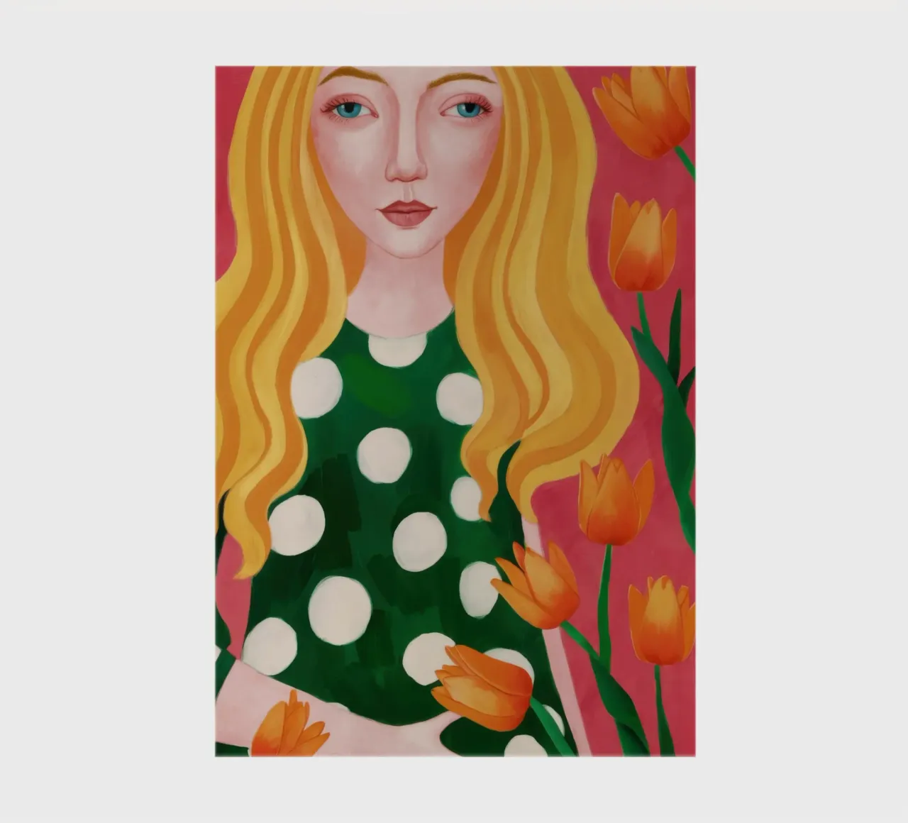 Blonde Tulip Beauty notebook by Sentinel Glow