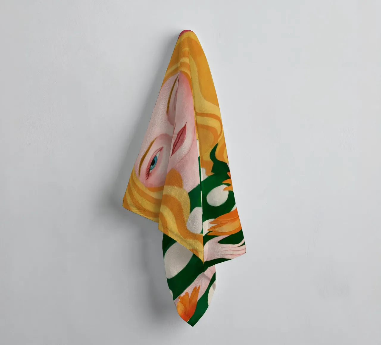 Blonde Tulip Beauty towel by Sentinel Glow