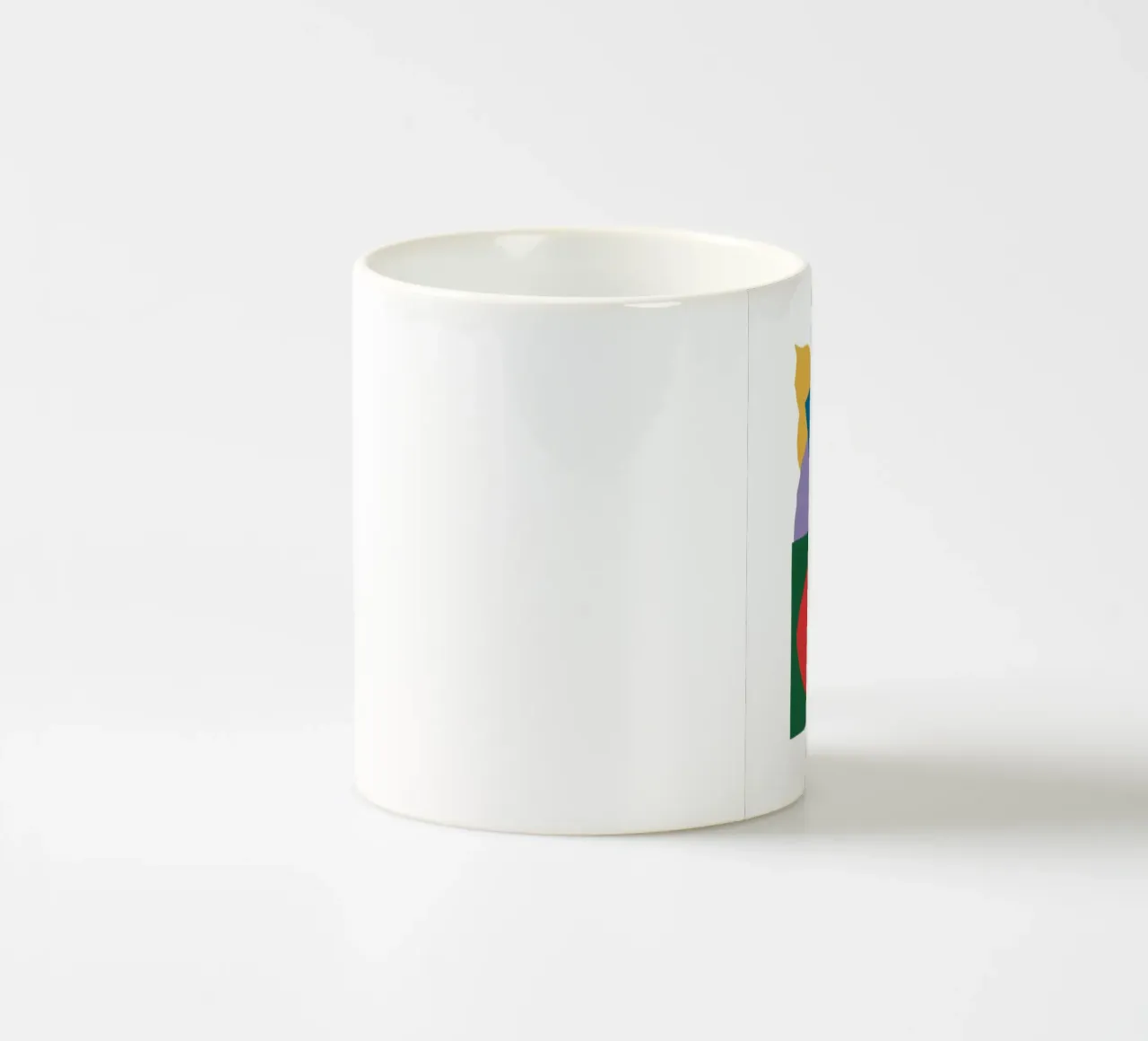 Forma primaria Ancora, vita tazza in ceramica da Mossy Pigment
