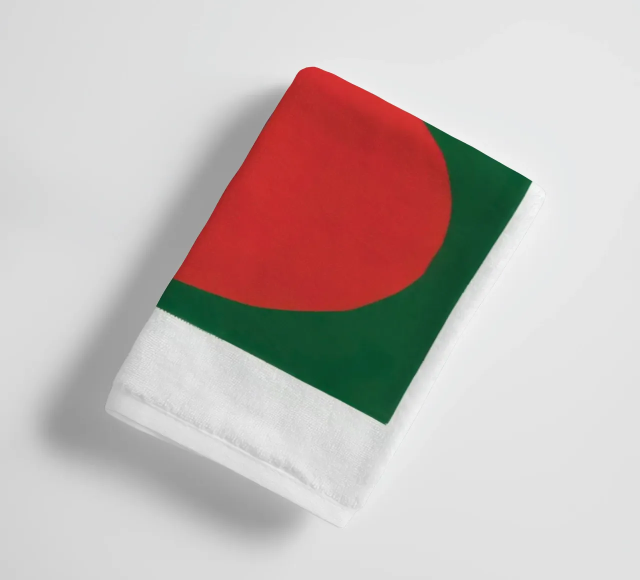 Primaire vorm stilstaand, leven badhanddoek van Mossy Pigment