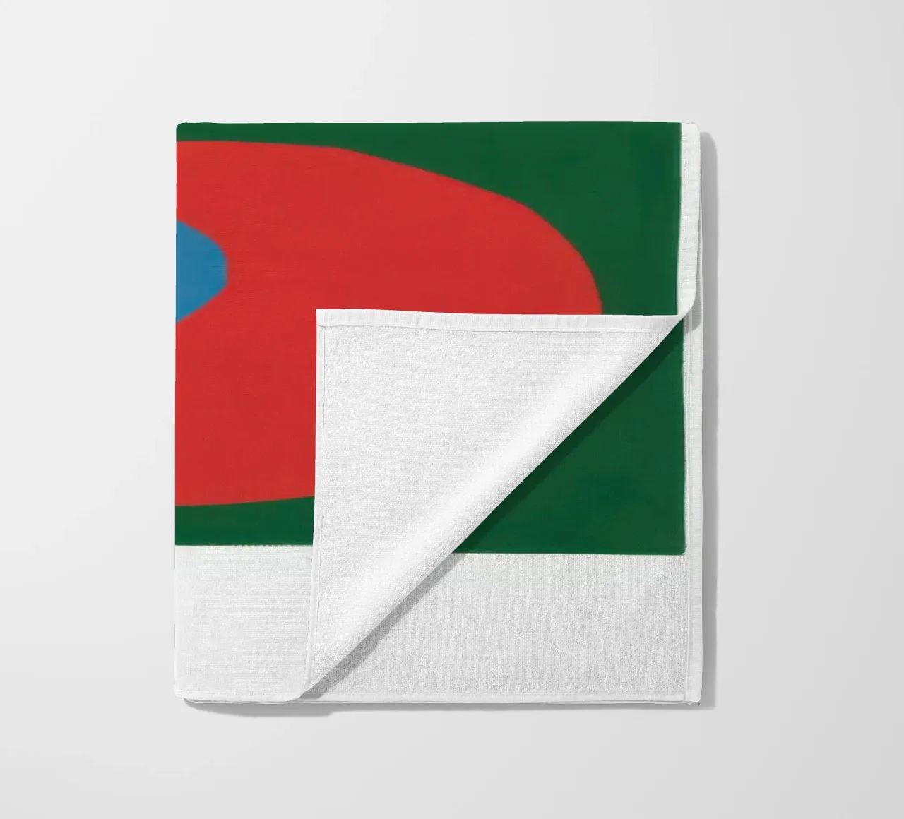 Primary Shape Still, Life beach towel by Mossy Pigment