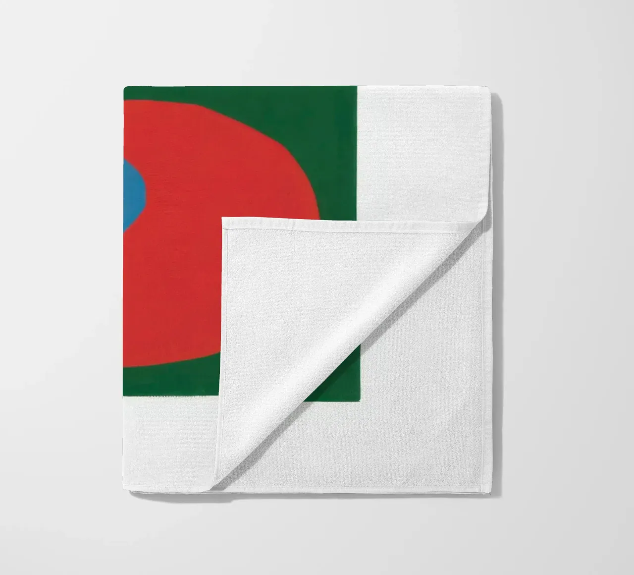 Primary Shape Still, Life beach towel by Mossy Pigment