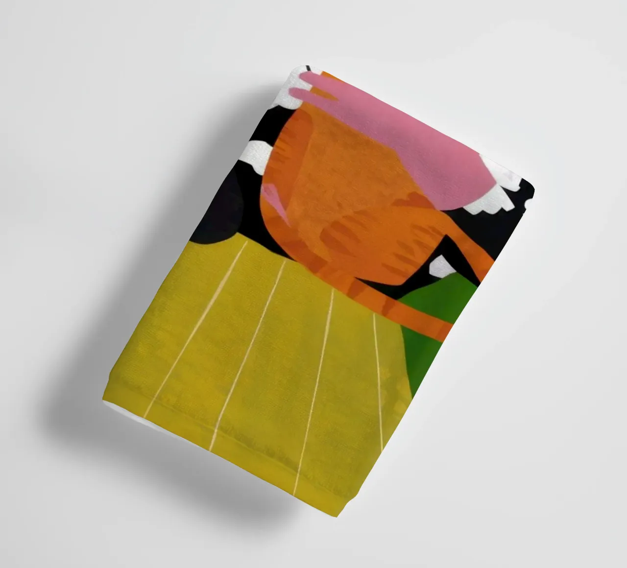Whimsical Patterned Embrace towel by Hollow Years