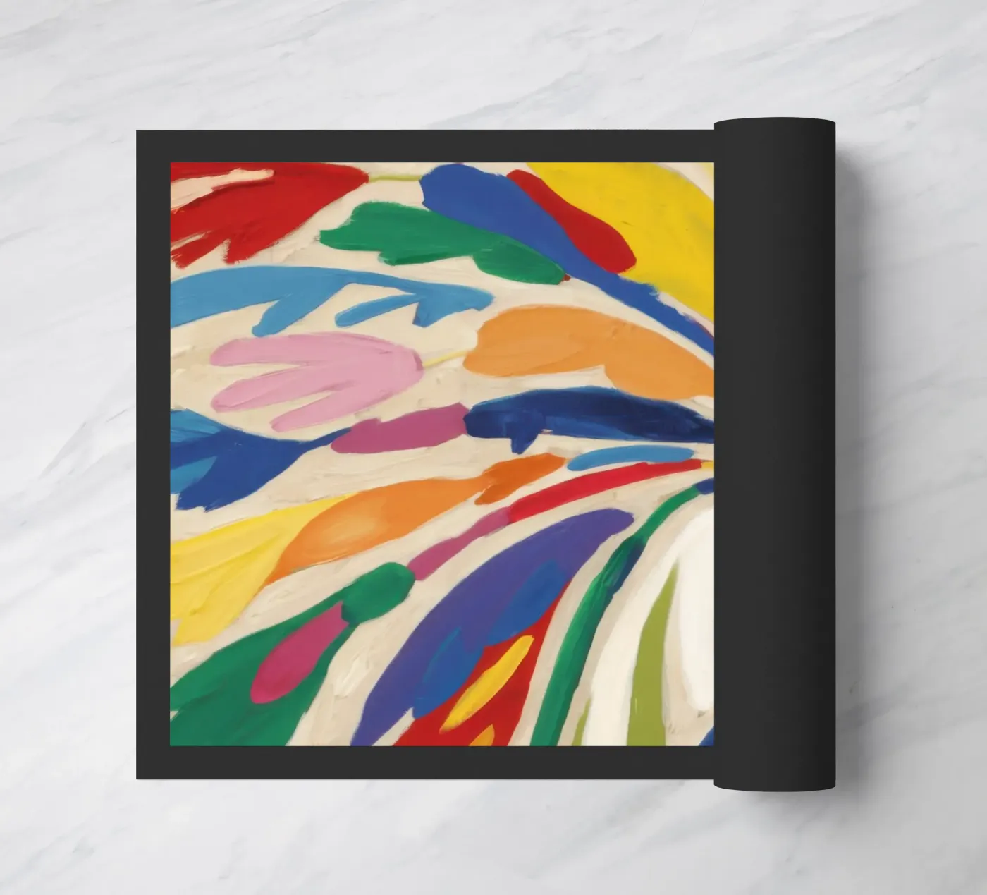 Explosion gestuelle de la floraison paillasson de Arcane Lines