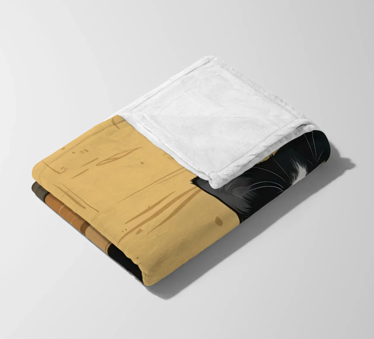 Fortezza classica a scatola chiusa coperta in pile da Mossy Pigment