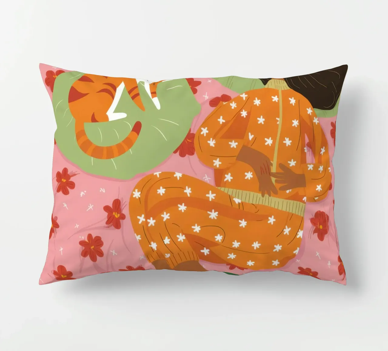 Polka Dot Dreamy Nap decorative cushion by Hollow Years