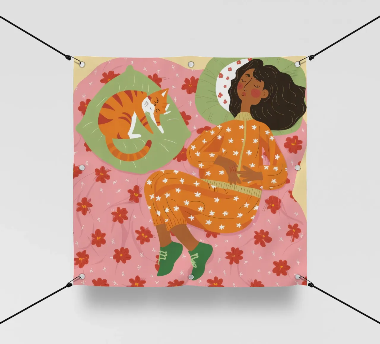 Polka Dot Dreamy Nap pvc cover by Hollow Years