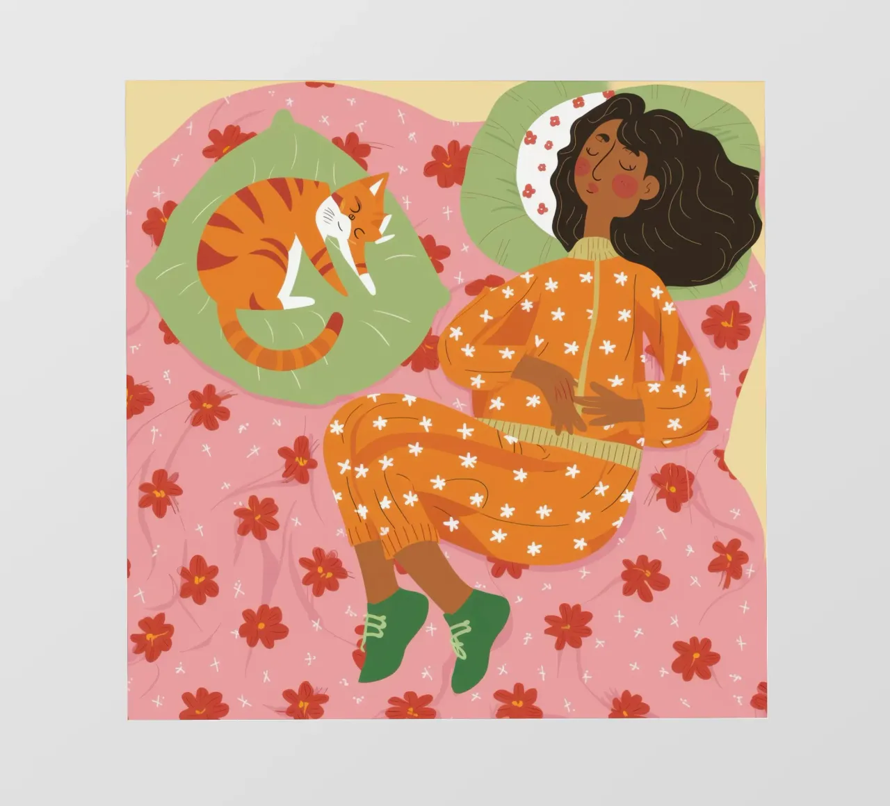 Polka Dot Dreamy Nap pvc cover by Hollow Years