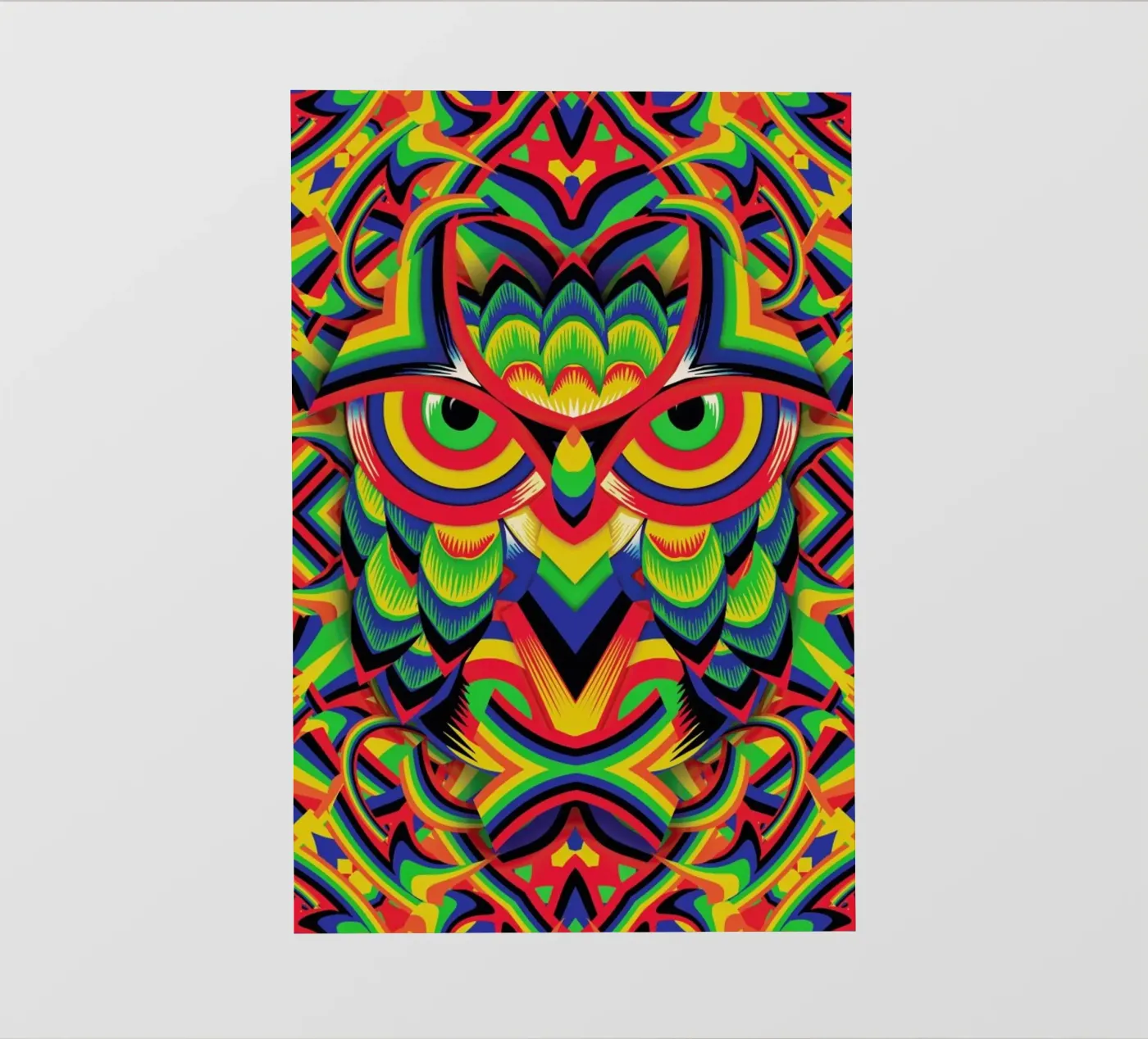 Owl 3 pellicola backlit da Ali Gulec