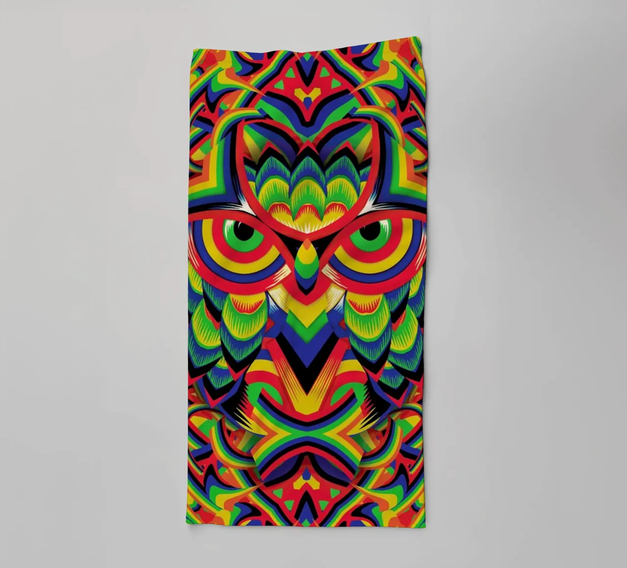 Owl 3 towel by Ali Gulec
