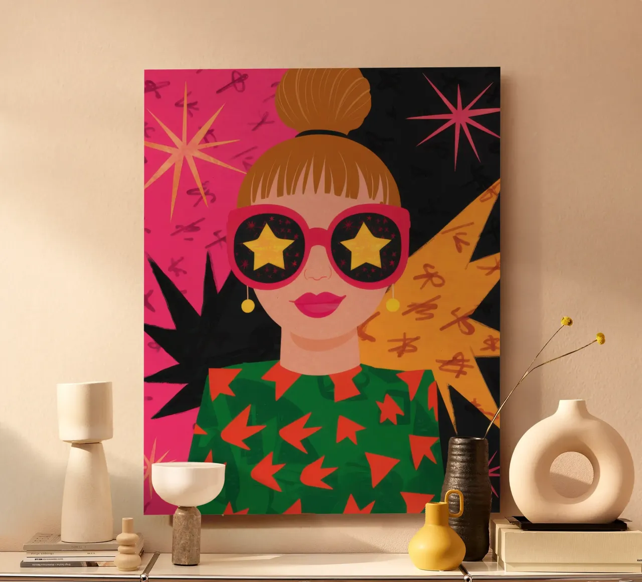 Starry Eyed Chic forex plate by Lune Dreams