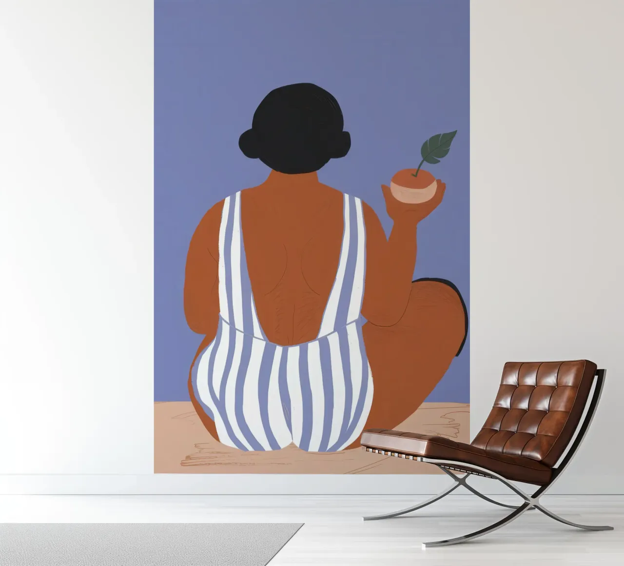 Striped Summer Stillness photo wallpaper by Hollow Years