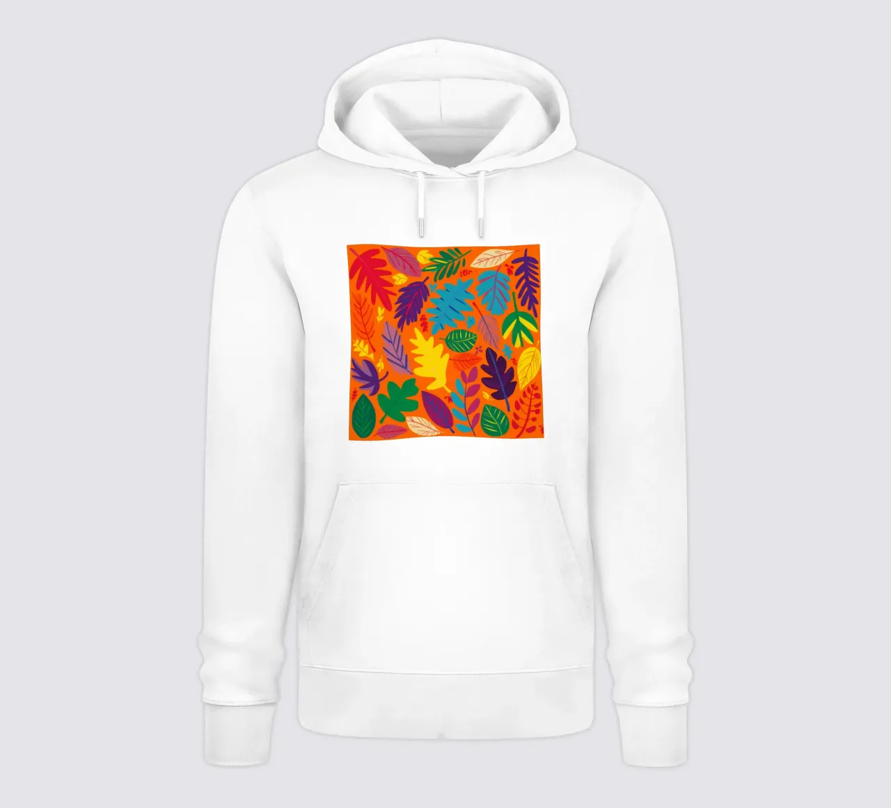Tangerine Tropic Tangle felpa con cappuccio da Arcane Lines