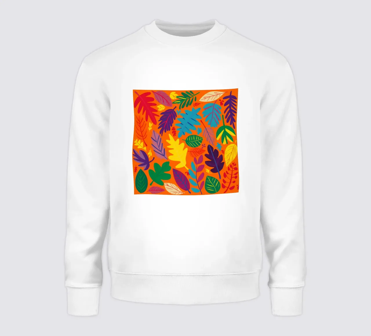 Tangerine Tropic Tangle felpa da Arcane Lines