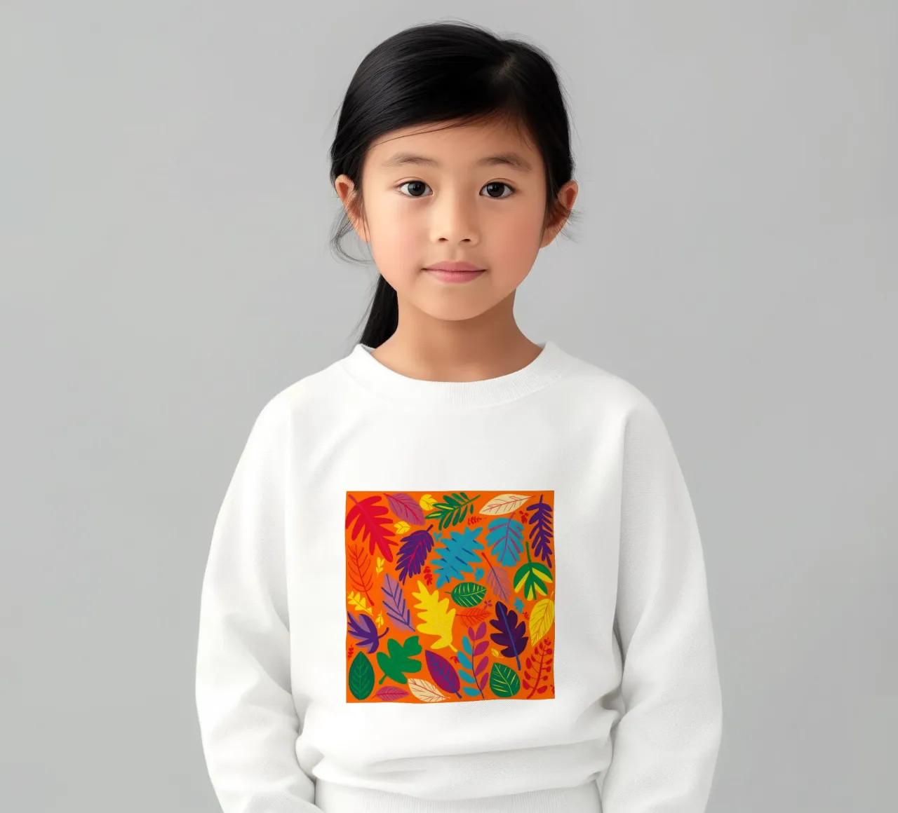 Tangerine Tropic Tangle felpa bambino da Arcane Lines