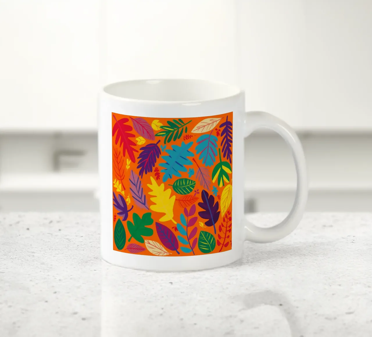 Tangerine Tropic Tangle tazza in ceramica da Arcane Lines