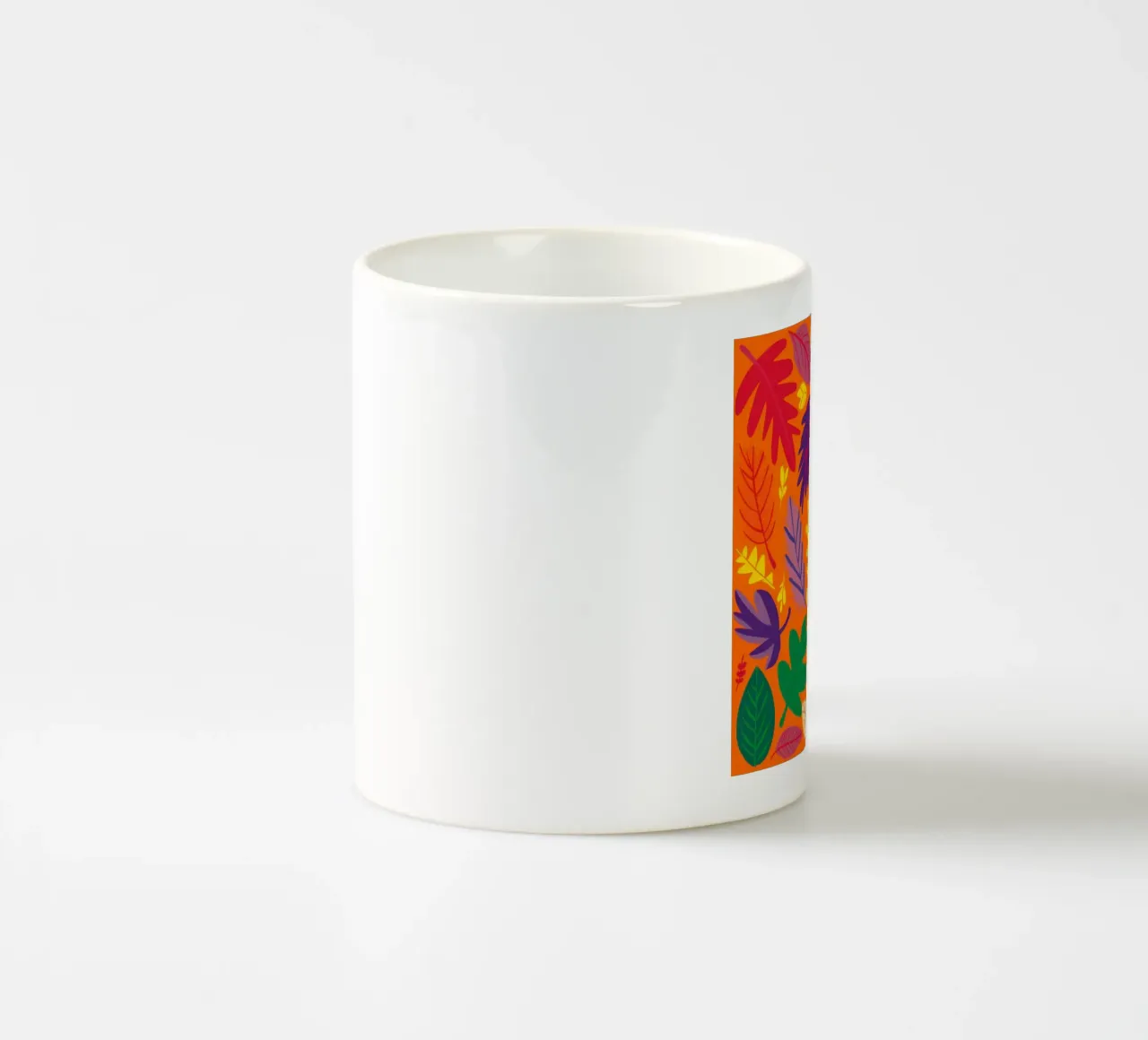 Tangerine Tropic Tangle tazza in ceramica da Arcane Lines