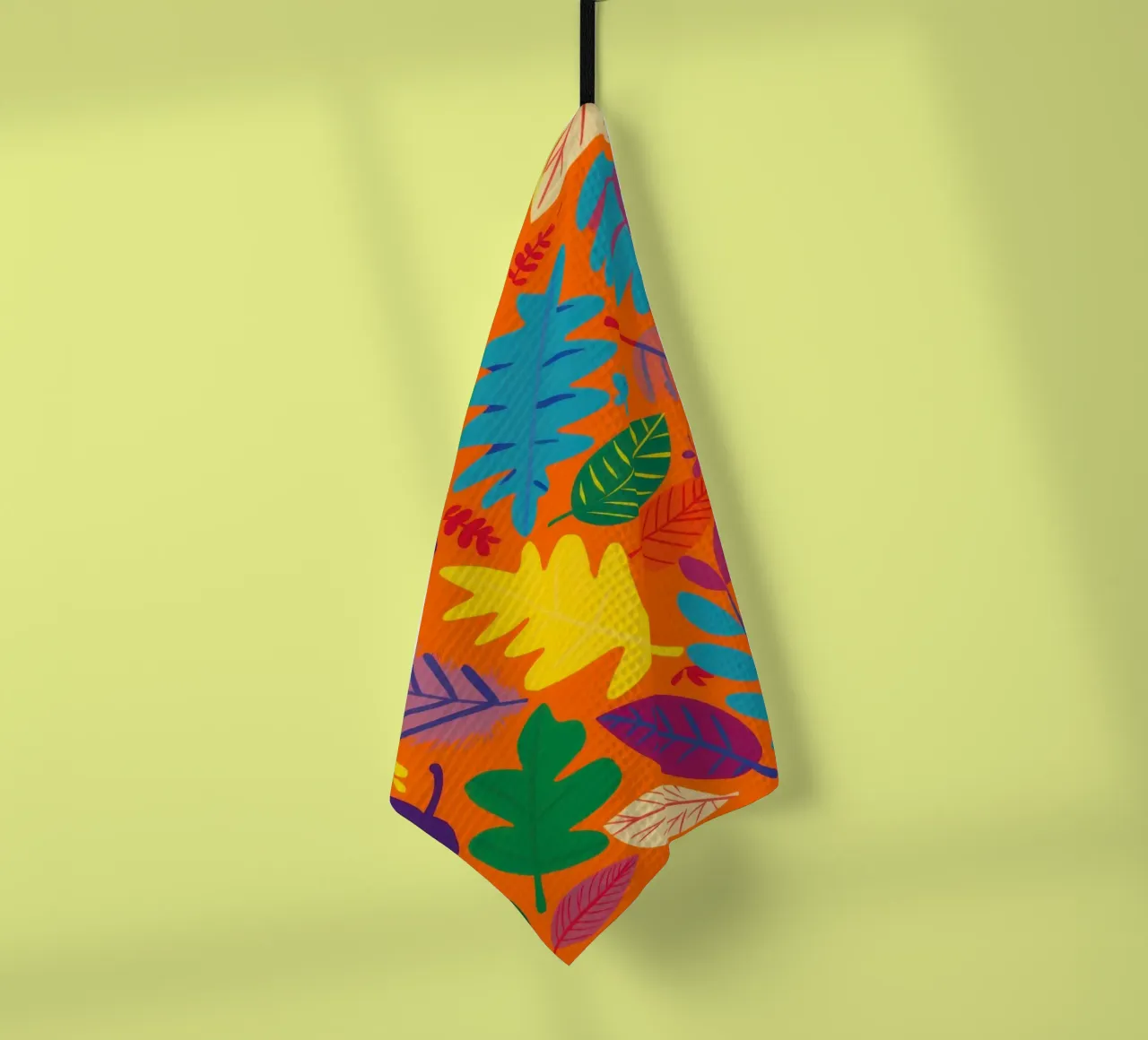 Tangerine Tropic Tangle canovaccio da cucina da Arcane Lines