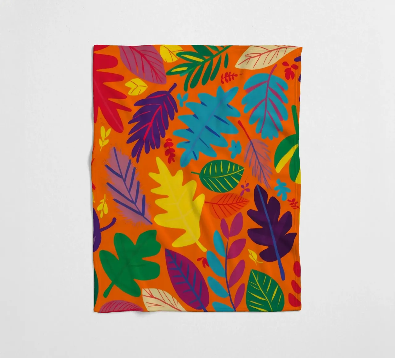 Tangerine Tropic Tangle coperta in pile da Arcane Lines
