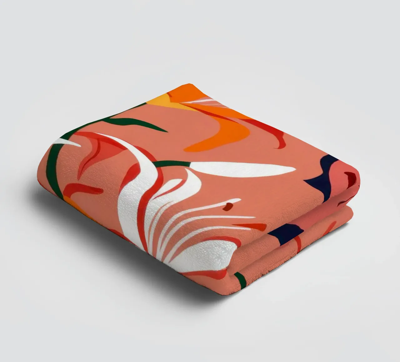 Portrait d'un lys ardent serviette de bain de Hollow Years