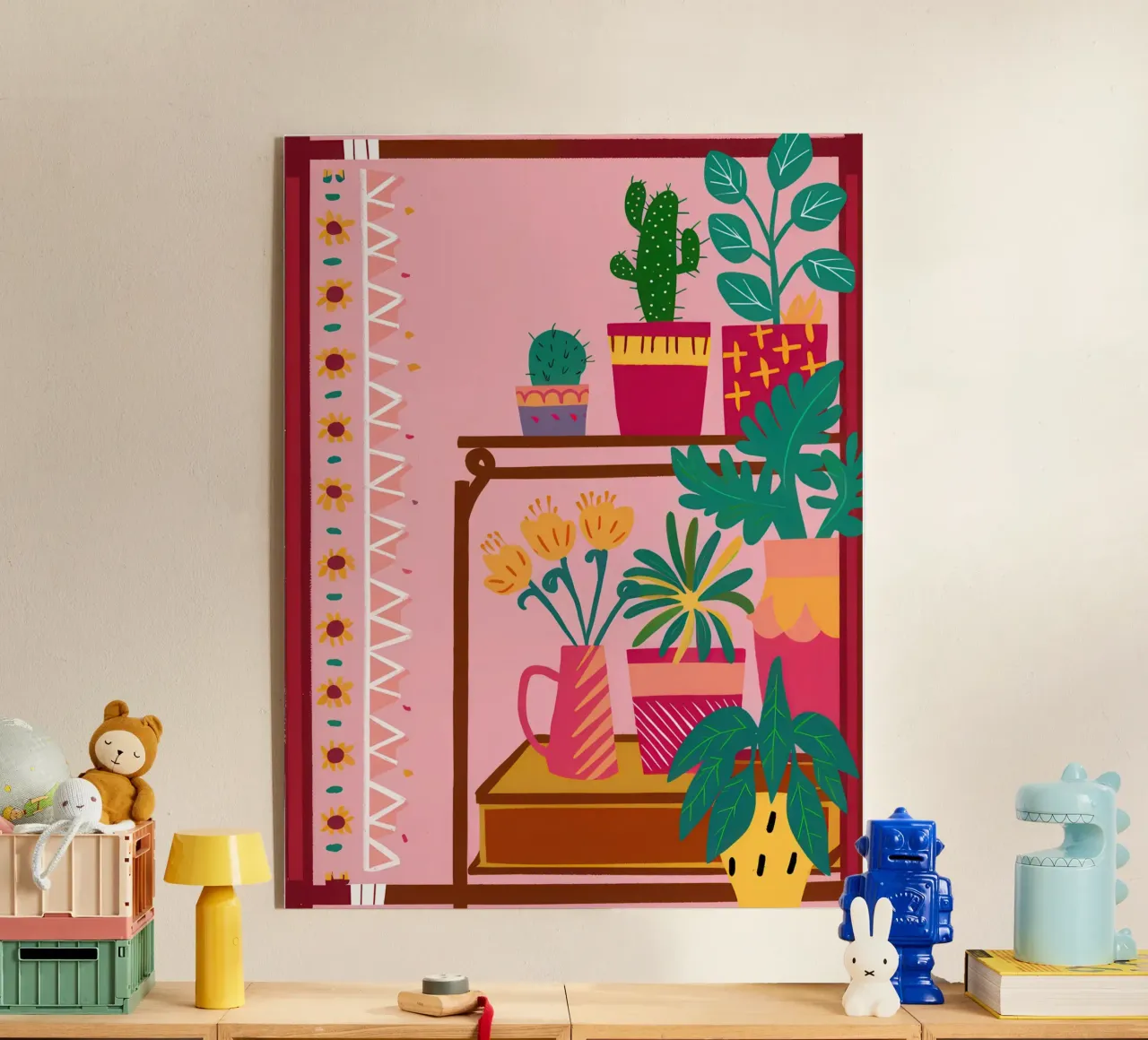 Jungla rosa bohemia metacrilato de Arcane Lines
