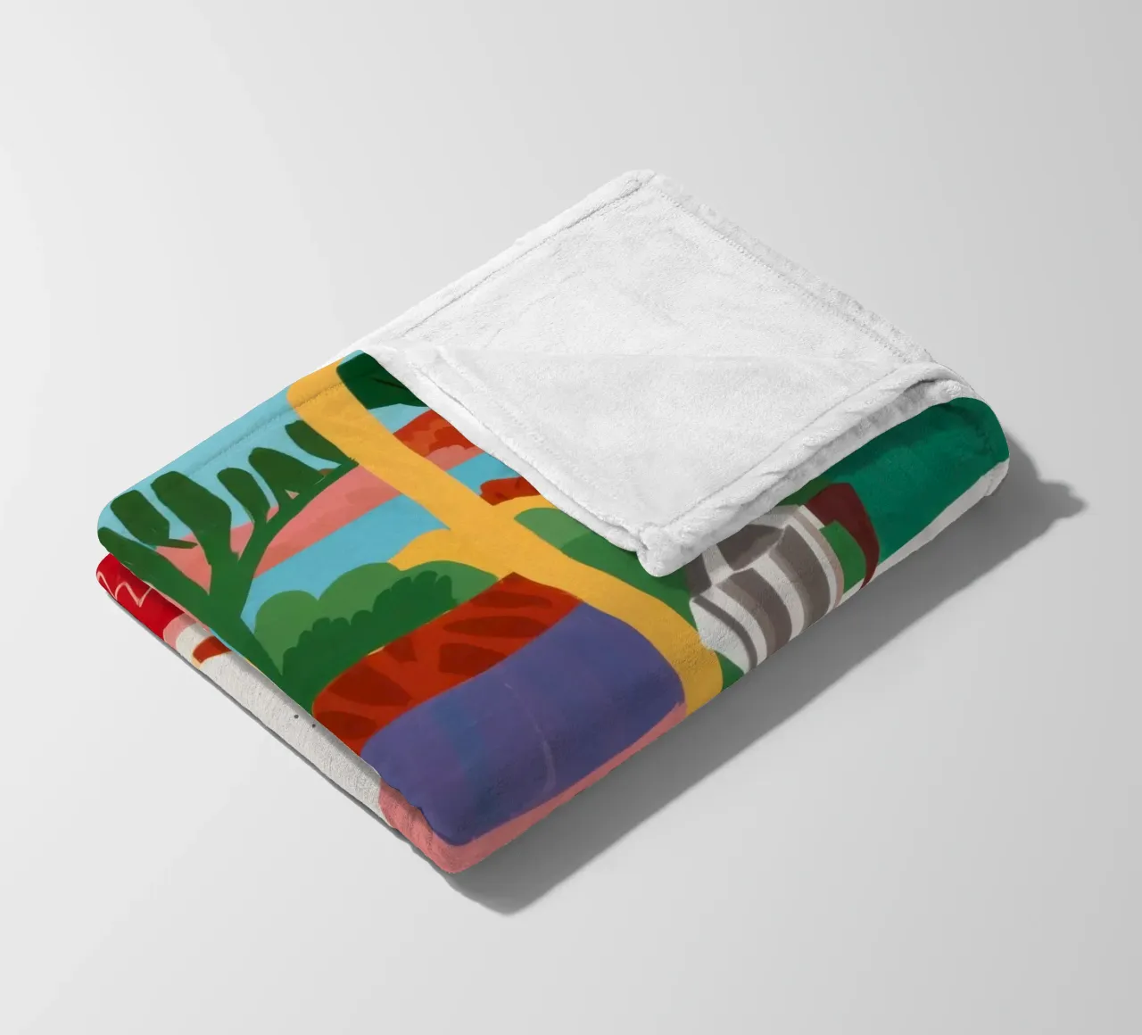 Sunlit Window Stillness fleece blanket by Arcane Lines