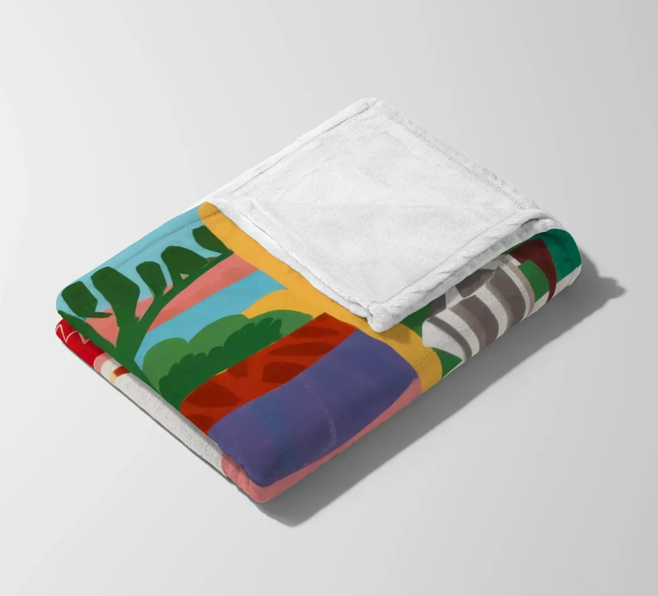 Sunlit Window Stillness fleece blanket by Arcane Lines