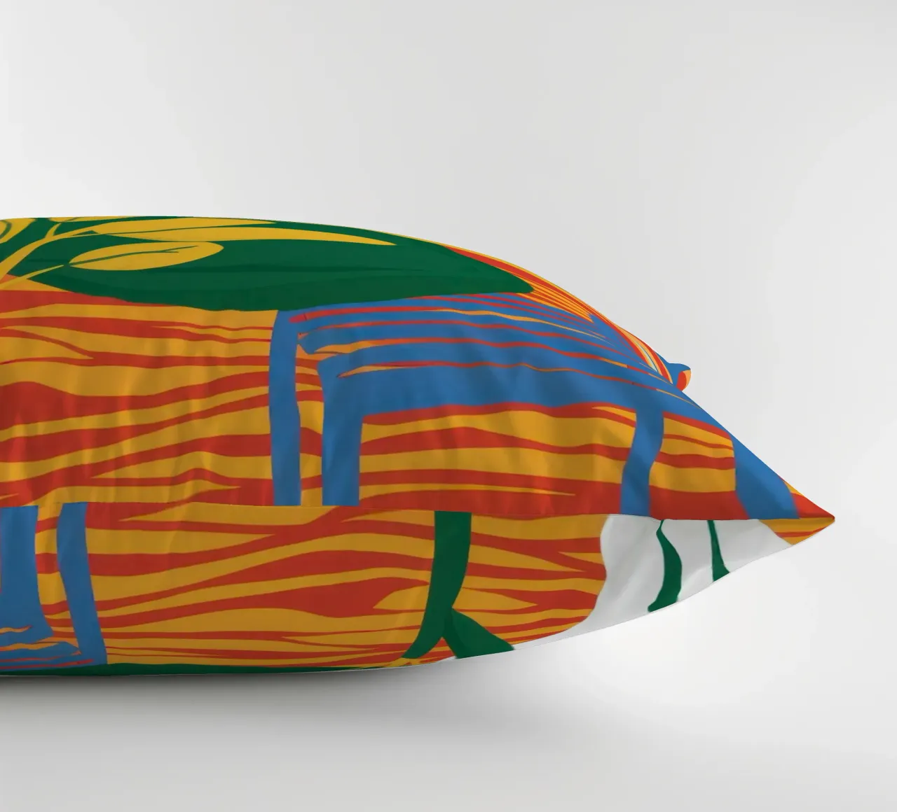 Tableau di foglie d'oro cuscino da Arcane Lines