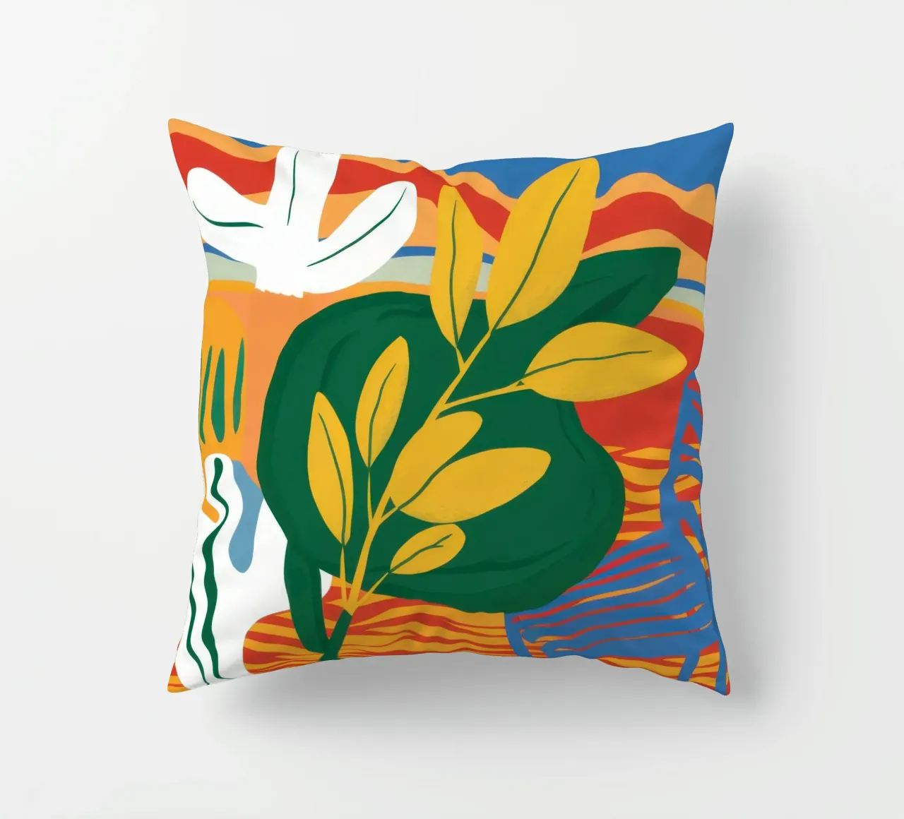 Tableau di foglie d'oro cuscino da Arcane Lines
