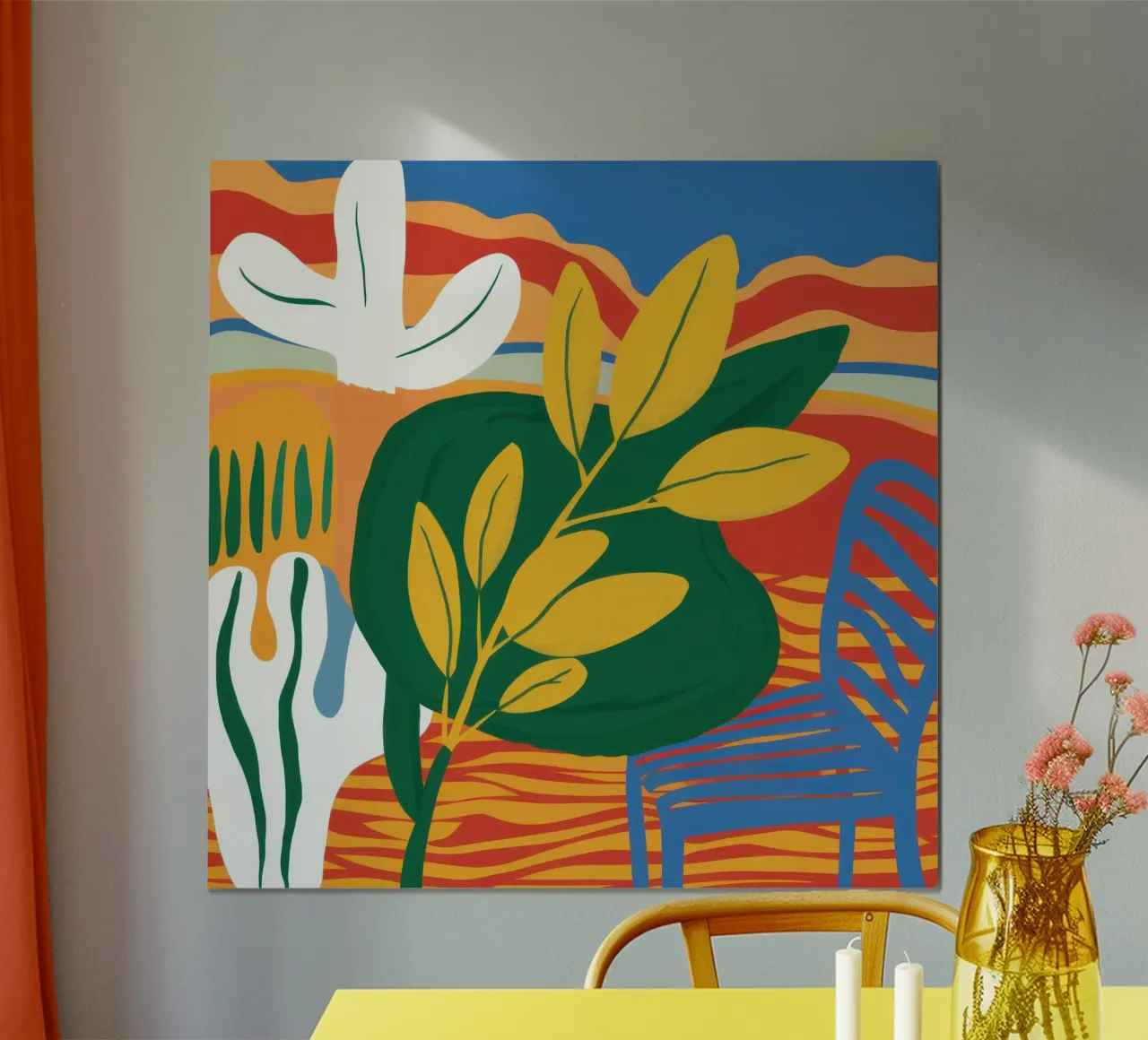 Tableau di foglie d'oro carta hahnemühle da Arcane Lines