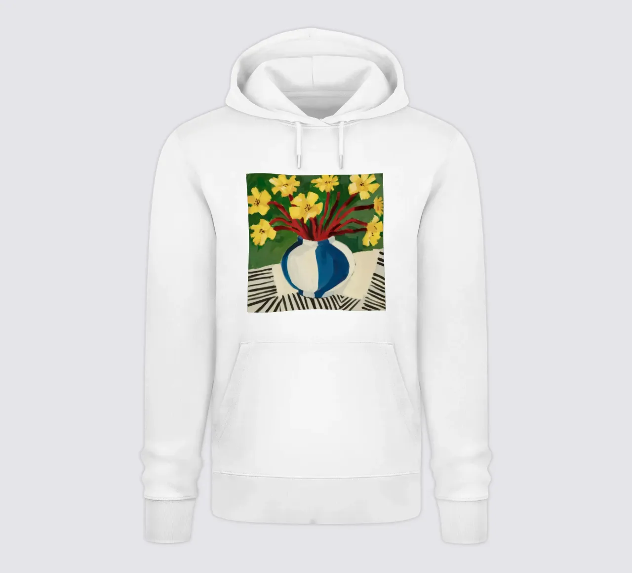 Bouquet giallo classico felpa con cappuccio da Arcane Lines